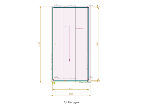 design - 6x3 - skillion - spacemaker
